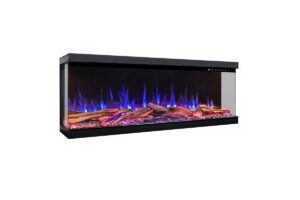Cascade 1600W 3-Sided Extra Deep Electric Fireplace - Image 10