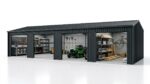 Bigger Than It Looks Garage 7 x 16m | Wide Span Sheds - Image 2
