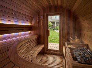 Kiva Ritual 2-3 Person Outdoor Traditional Finnish Sauna - Image 3