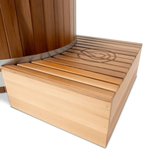 Revel Glacier Duo Premium Cedar Ice Bath - Image 4