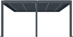 Luxi Living Atlantic Manual Freestanding Louvre Roof Pergola - Image 12