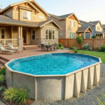 15′ x 30′ Oval 52″ Coastal Above Ground Pool Kit - Image 7