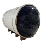 Sauna Dry Stone Red Cedar Barrel Outdoor Sauna Room For 2 4 Persons Outdoor Cube Wooden Barrel