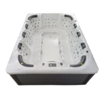 Big Size Garden 12 Person Luxury Swim Spa Whirlpool Bathtub Outdoor Hot Tub With Automatic Cleaning Function - Image 2
