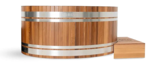 Revel Glacier Duo Premium Cedar Ice Bath - Image 2