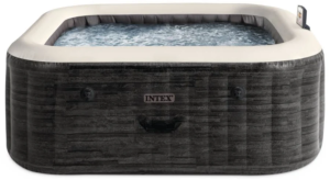 Intex Greystone Deluxe Square Outdoor Bubble Spa Set