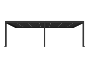 Luxi Living Atlantic Manual Freestanding Louvre Roof Pergola - Image 5
