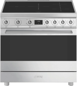 Smeg Classic 90cm Freestanding Cooker with Induction Hob c9imx2