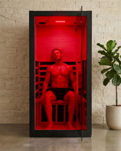 XEN Full Spectrum Infrared Sauna | 2 in 1 Sauna | Red Light Panel | Vital+ - Image 7