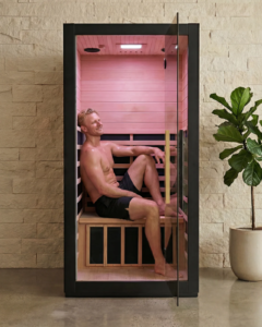 XEN Full Spectrum Infrared Sauna | 2 in 1 Sauna | Red Light Panel | Vital+ - Image 5
