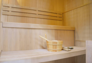 3 Person Finnish Indoor Corner Traditional Steam Sauna - Image 2