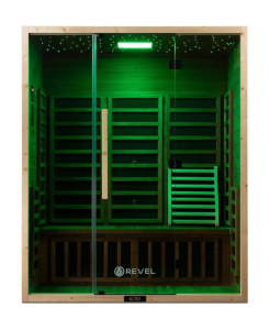 Revel Kora 3 Person Far Infrared Sauna Next Gen - Image 3