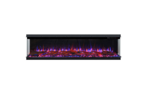 Cascade 1600W 3-Sided Extra Deep Electric Fireplace - Image 6