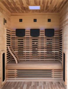 OUTDOOR SERENITY 3 PERSON FULL SPECTRUM INFRARED SAUNA - Image 6