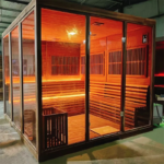 Brand New High Quality Sauna Family Sauna Cedar Sauna Backyard Relaxation - Image 5
