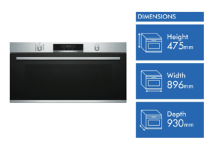 Bosch 90cm Built-In Pyrolytic Oven Series 6 vbc578fs0 - Image 7