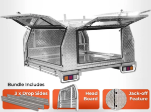 Basic Tray and Canopy Package for Dual Cab Utes - Image 4