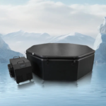 PVC Material Polygonal Shape Inflatable Foldable Portable Spa Hot Tub - Image 5
