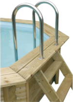 Ubbink Sunwater wooden pool 3.60 x 1.20 m (H) – Liner color - Image 4