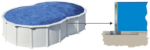 GRE Varadero Steel Pool – 520 x 350 x H 122 cm - Image 8